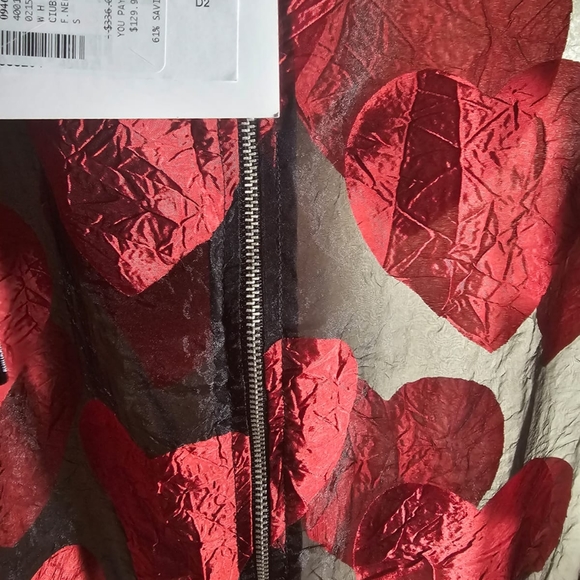 Love Moschino Heart Sheer Hooded Jacket - Picture 6 of 9